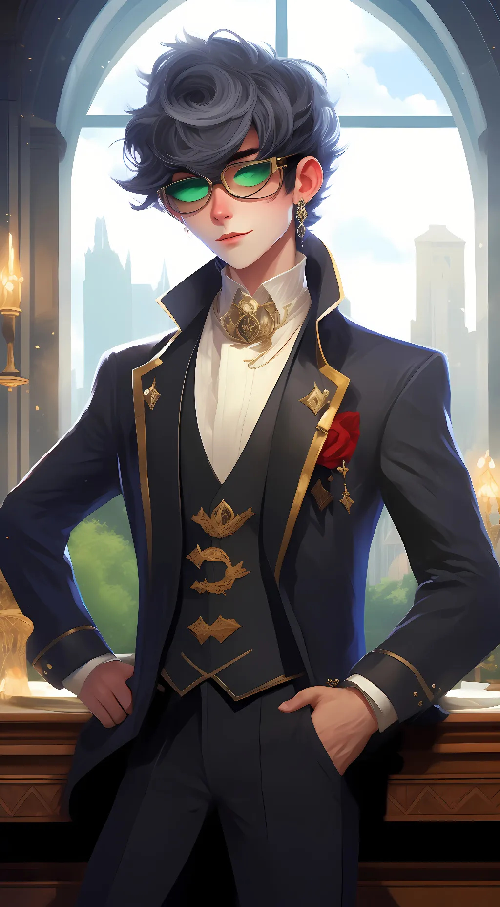ai character: max background