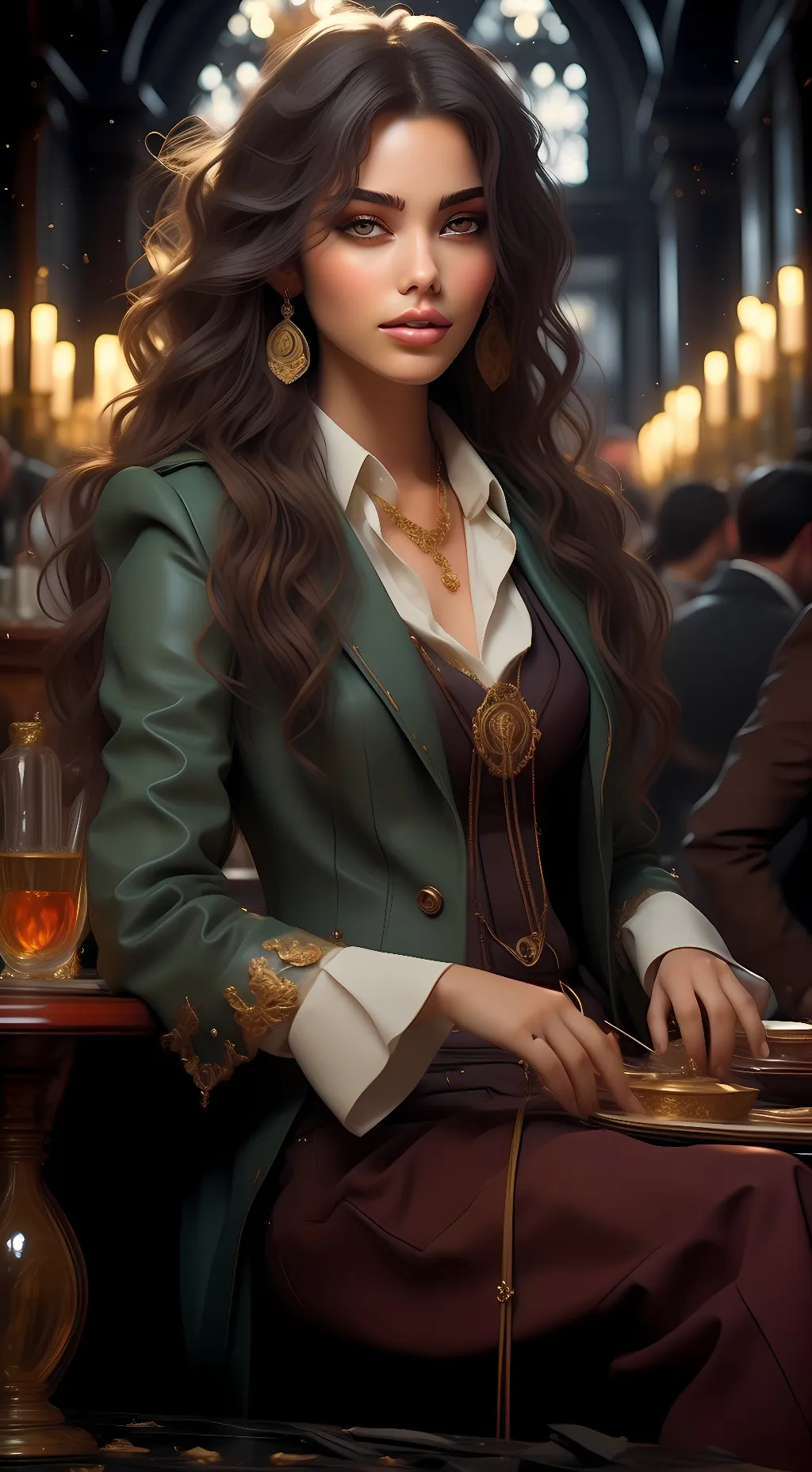 ai character: saisha  background