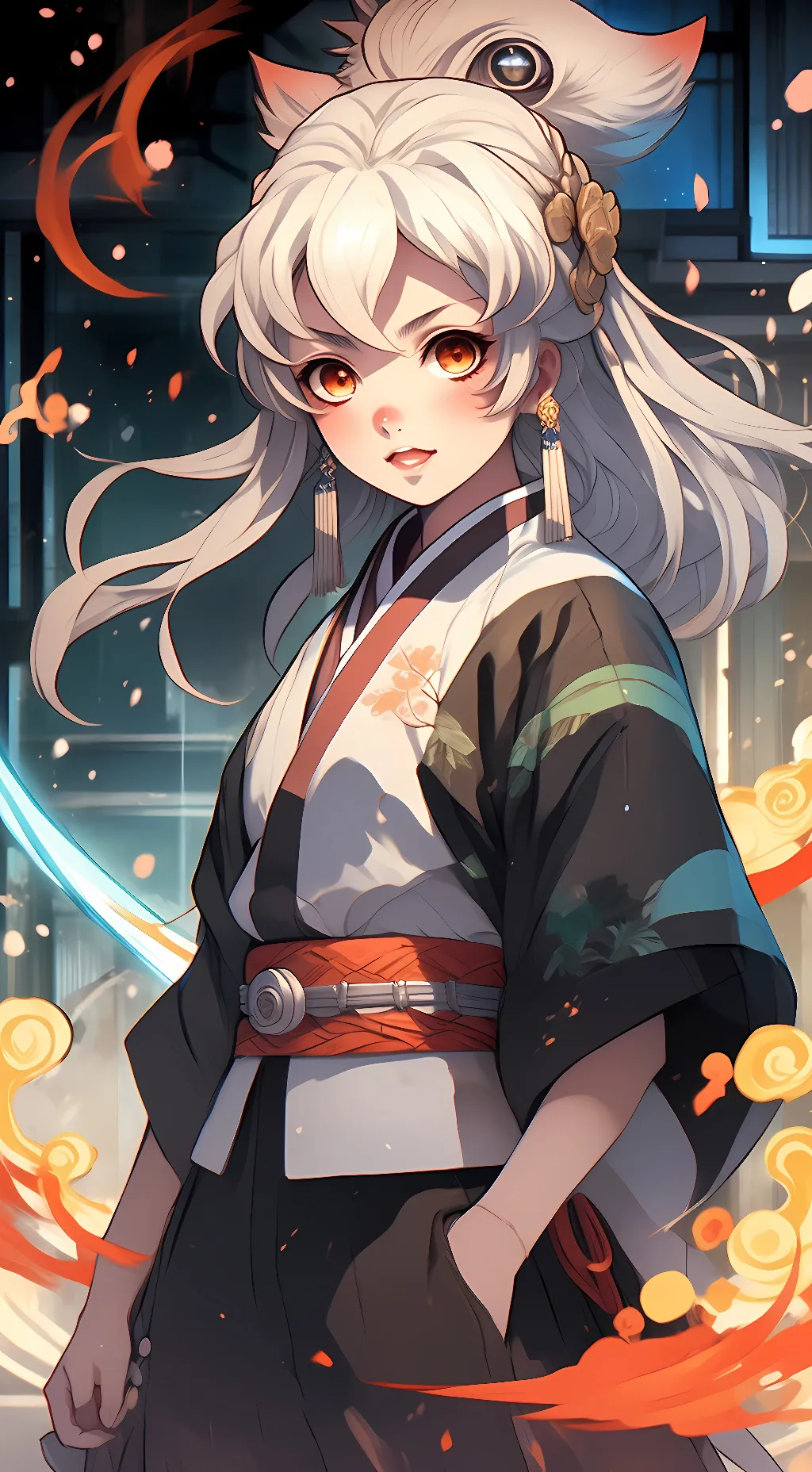 ai character: Demon Slayer RP background