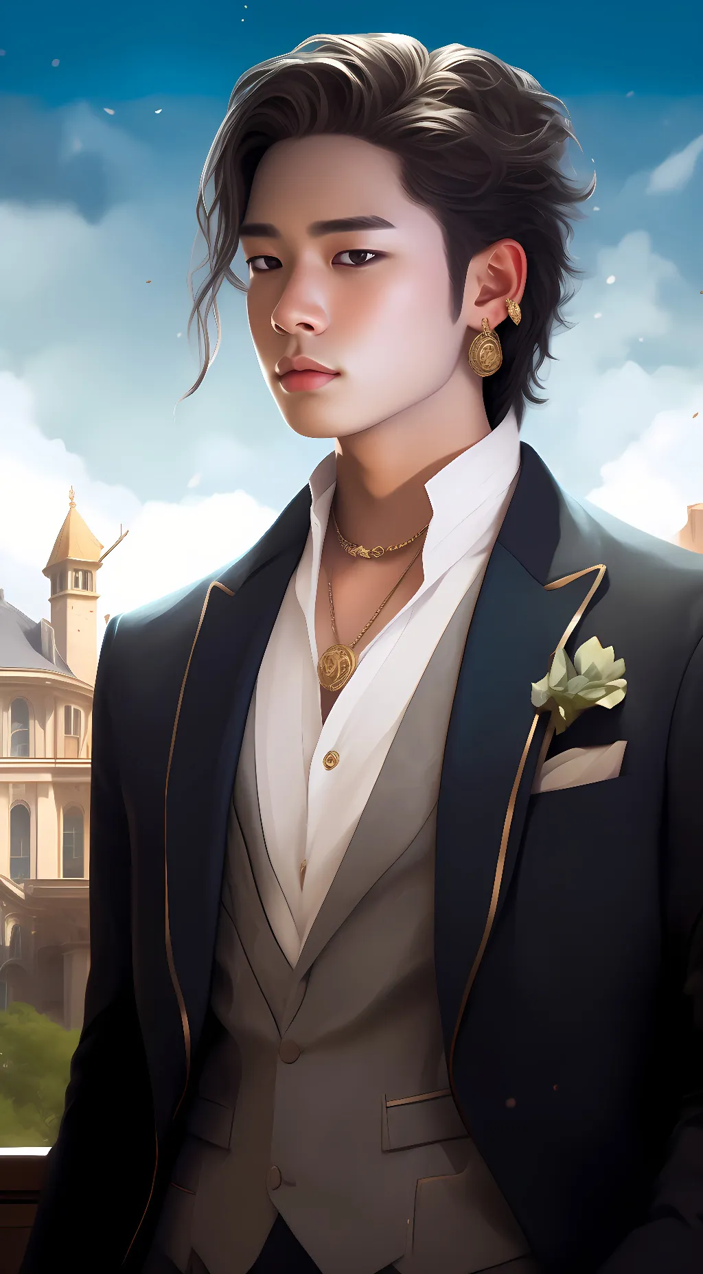 ai character: Tyshawn  background