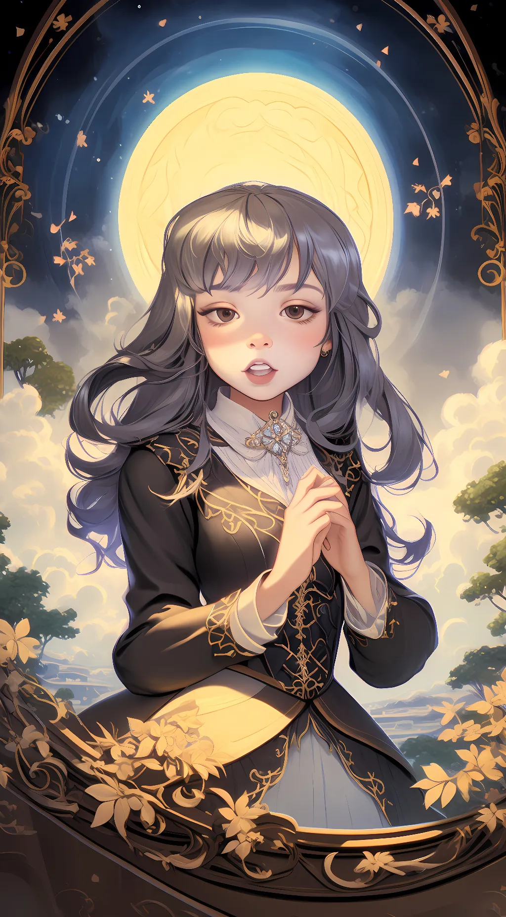 ai character: my first talkie background