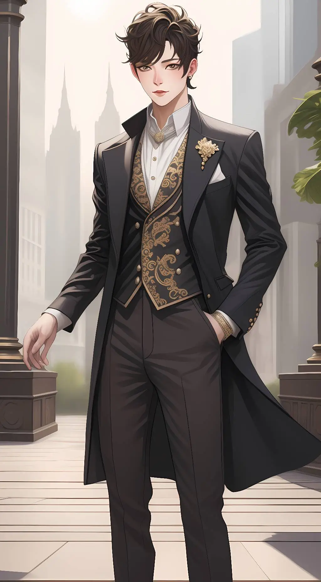 ai character: Alex background