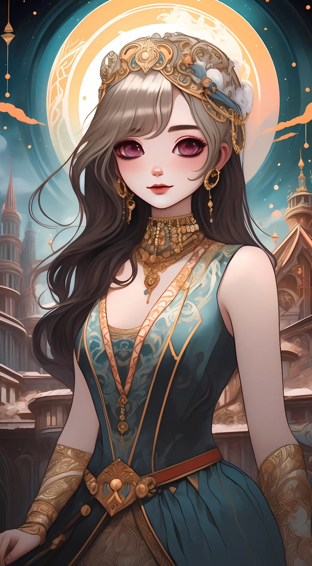 ai character: emma background