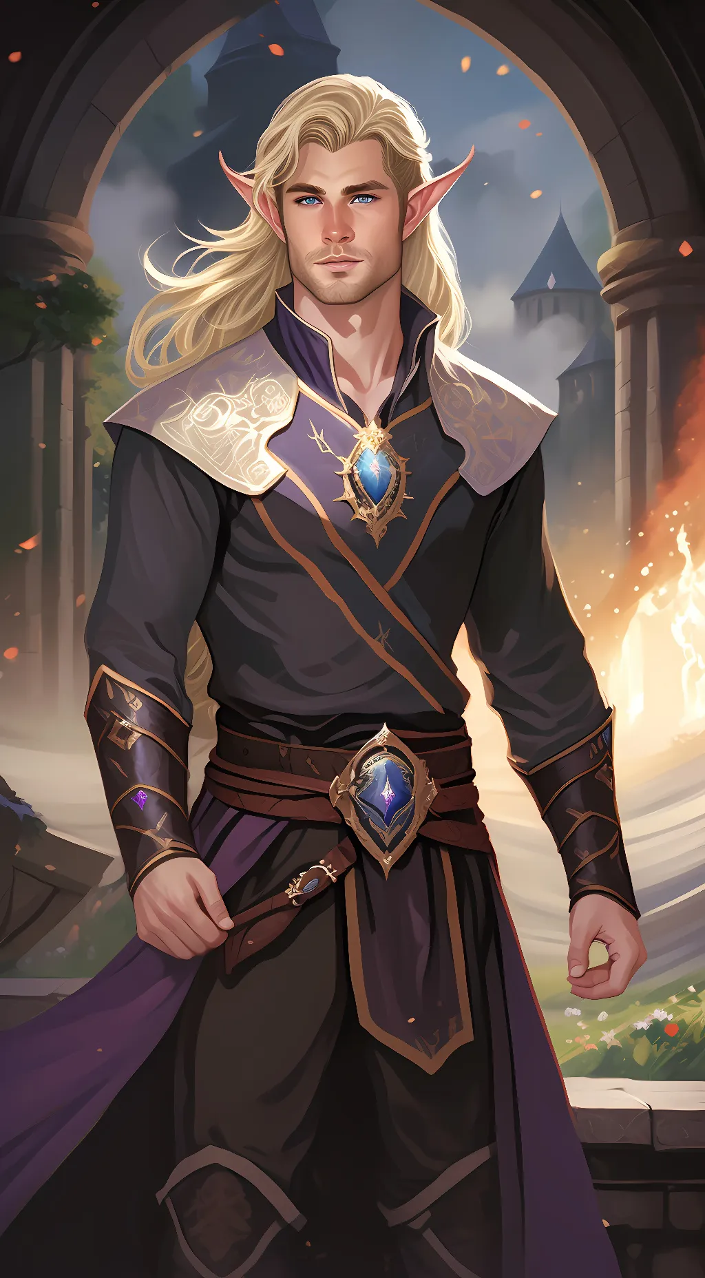 ai character: Zephyr background
