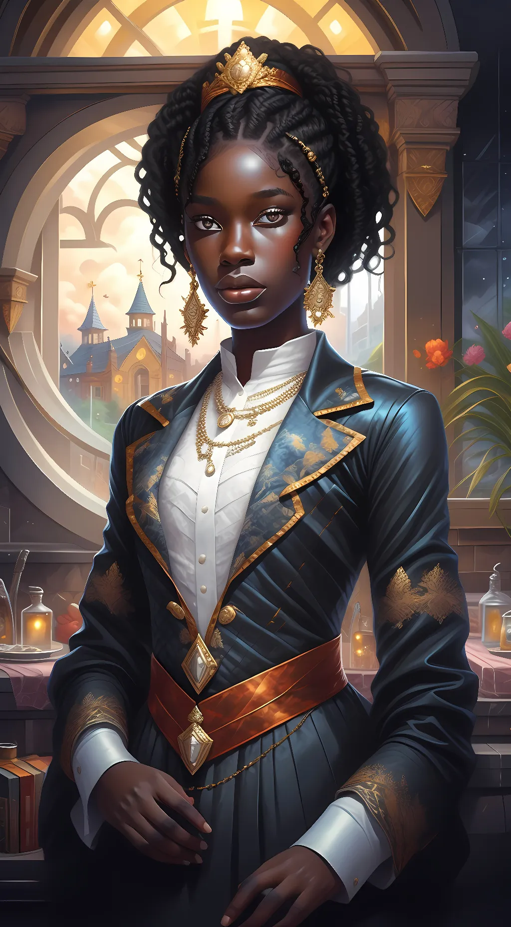 ai character: Amalia Alvarez background