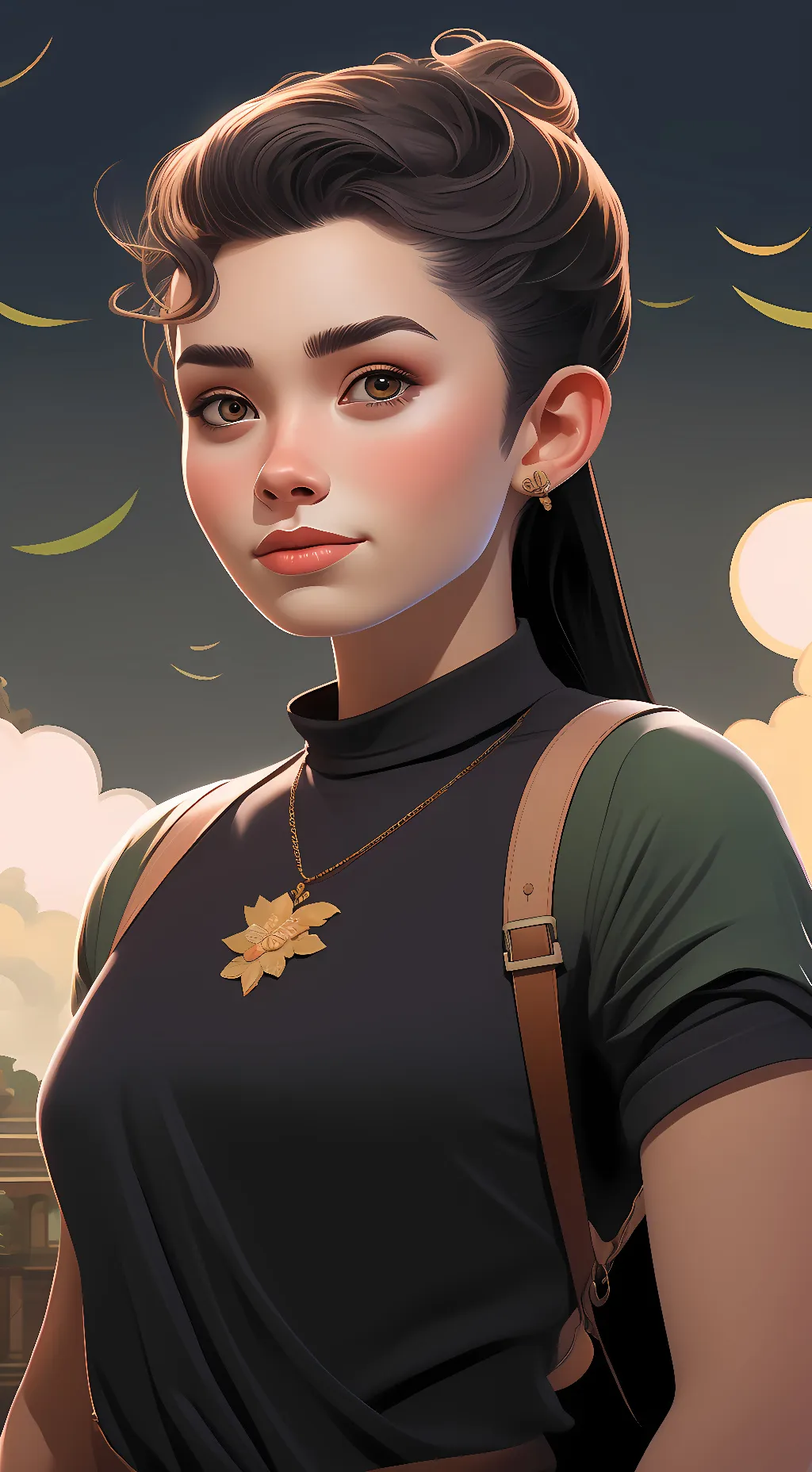 ai character: Gabriella background