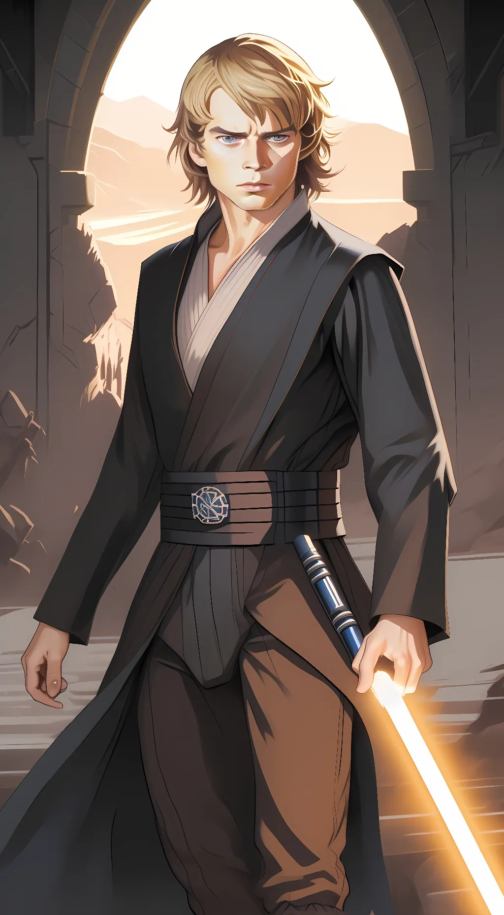 ai character: Anakin skywalker background