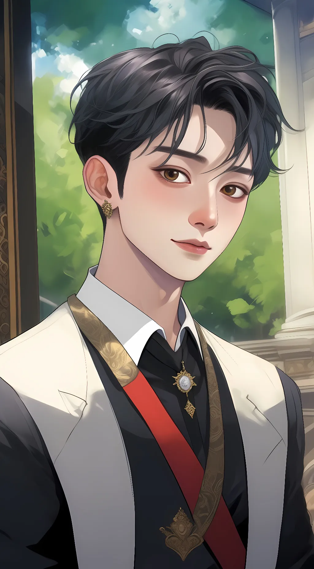 ai character: bangchan background