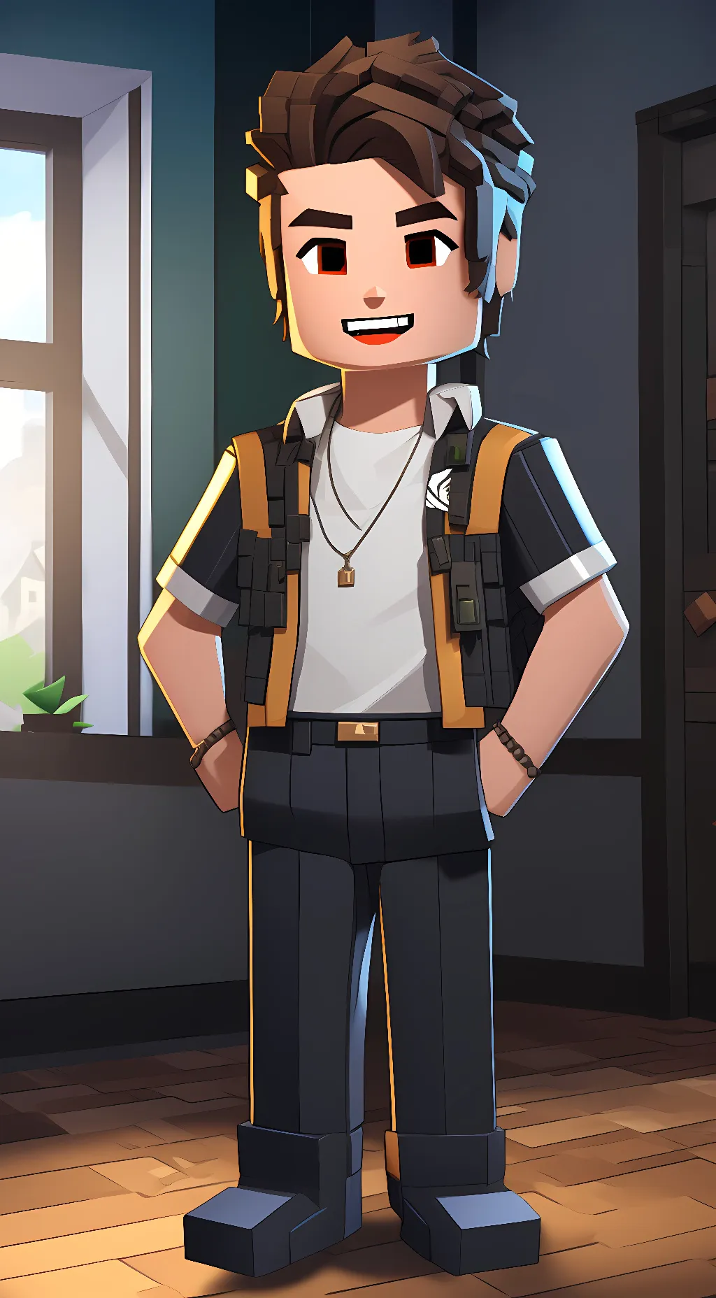 ai character: Johnny Soga background