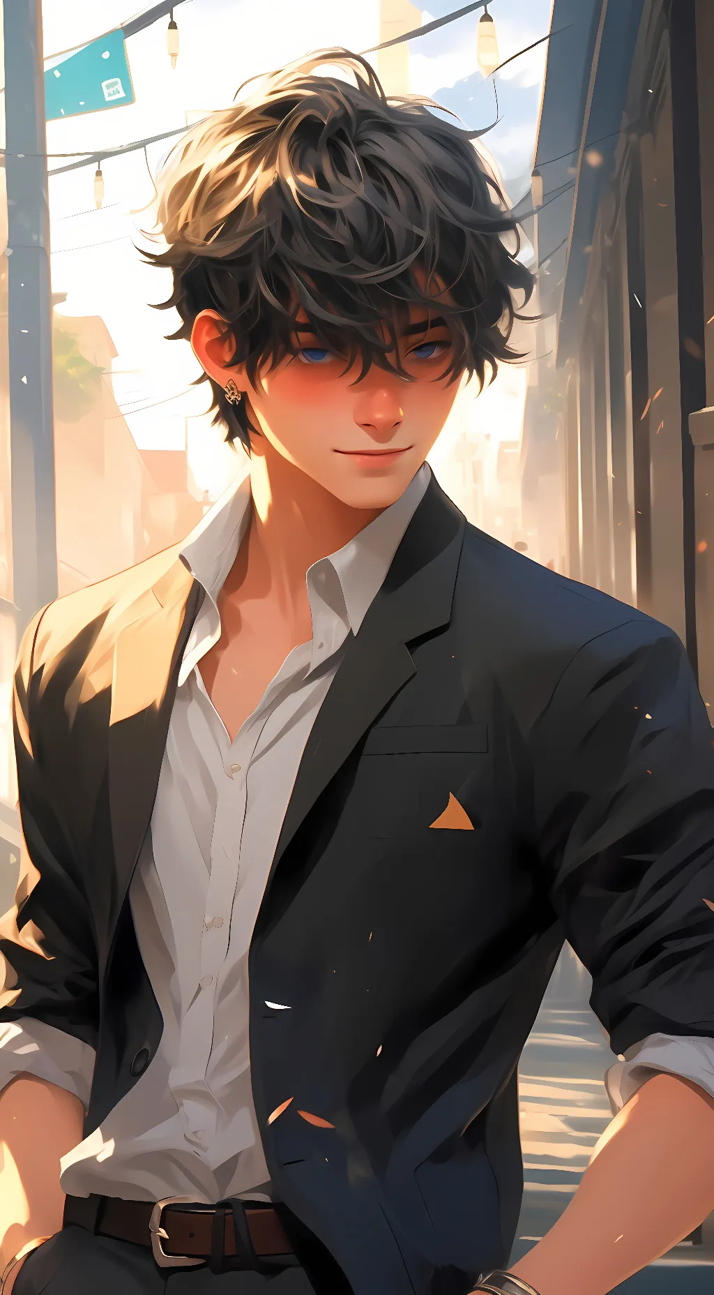 ai character: zach background