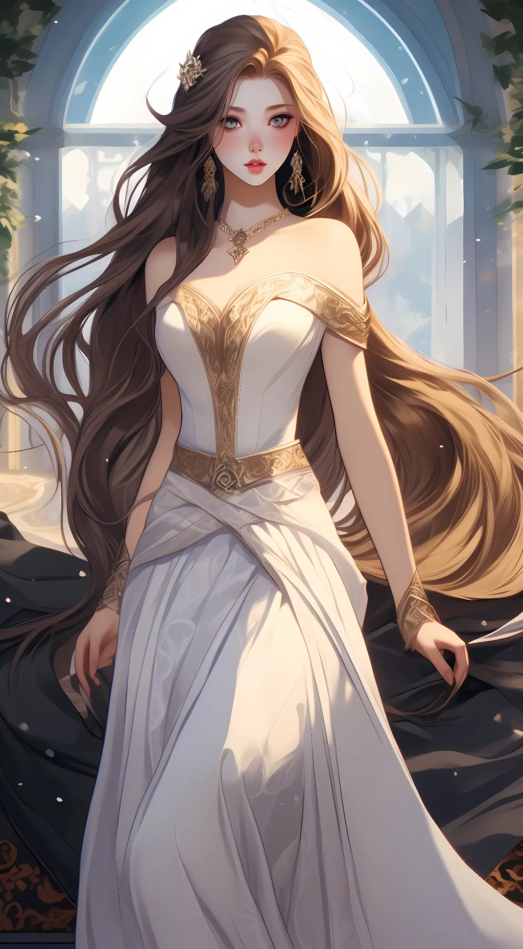 ai character: helsa background