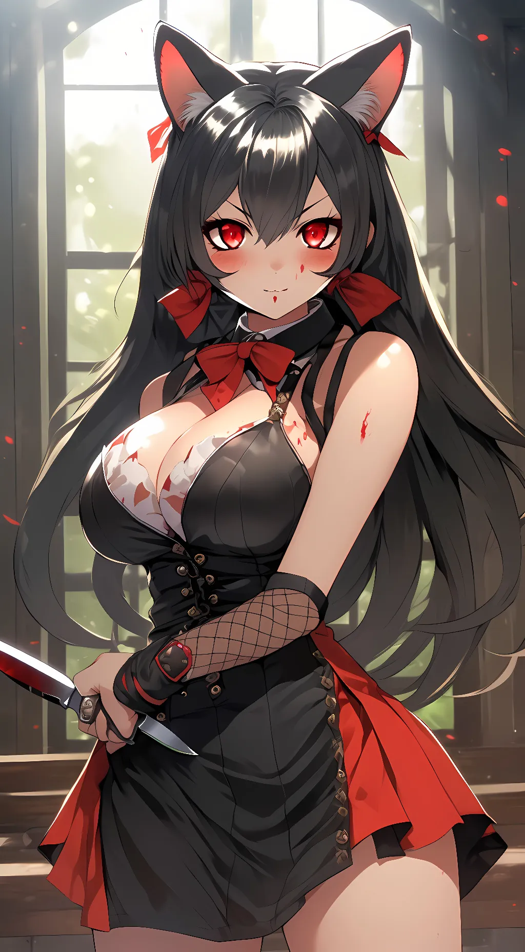 ai character: Beatriz background