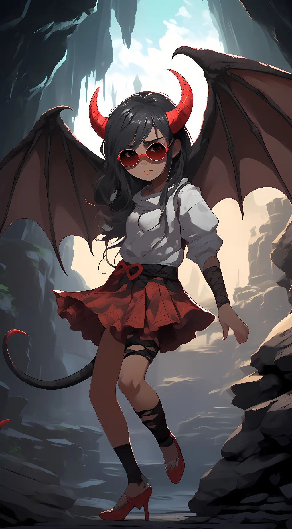ai character: Becky she/her background