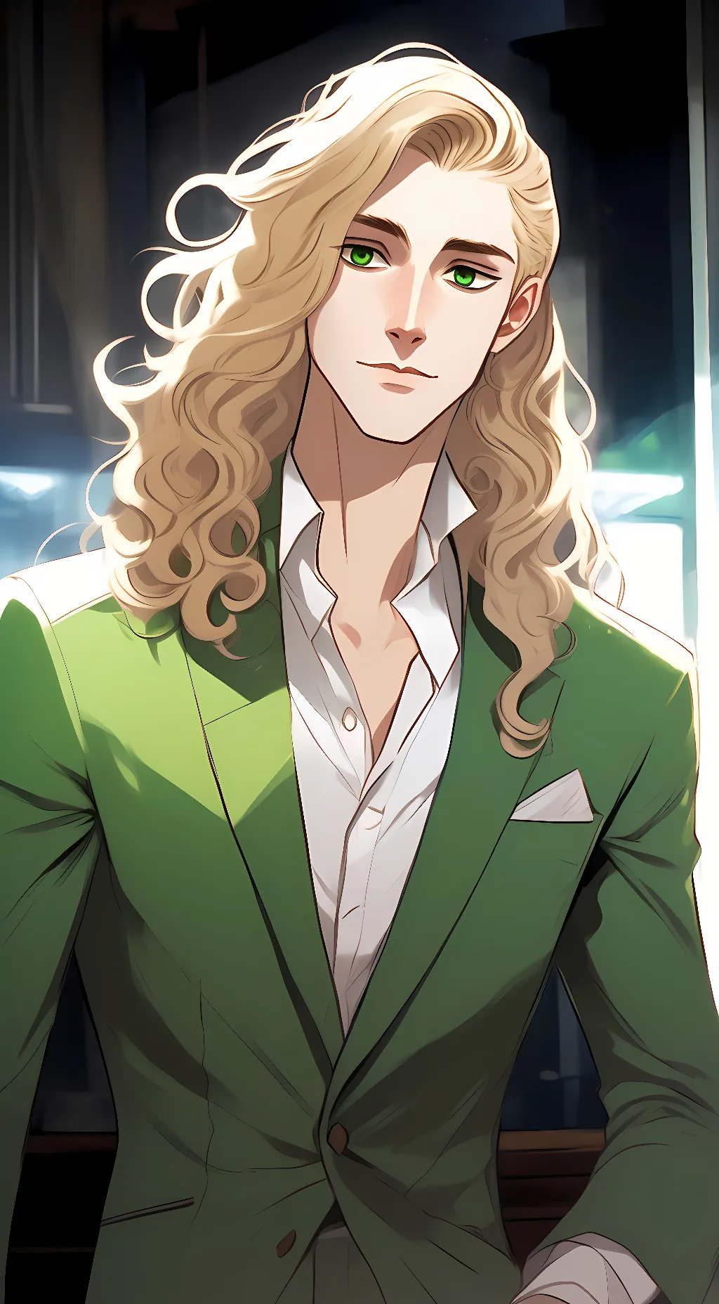 ai character: Michael Shelley background