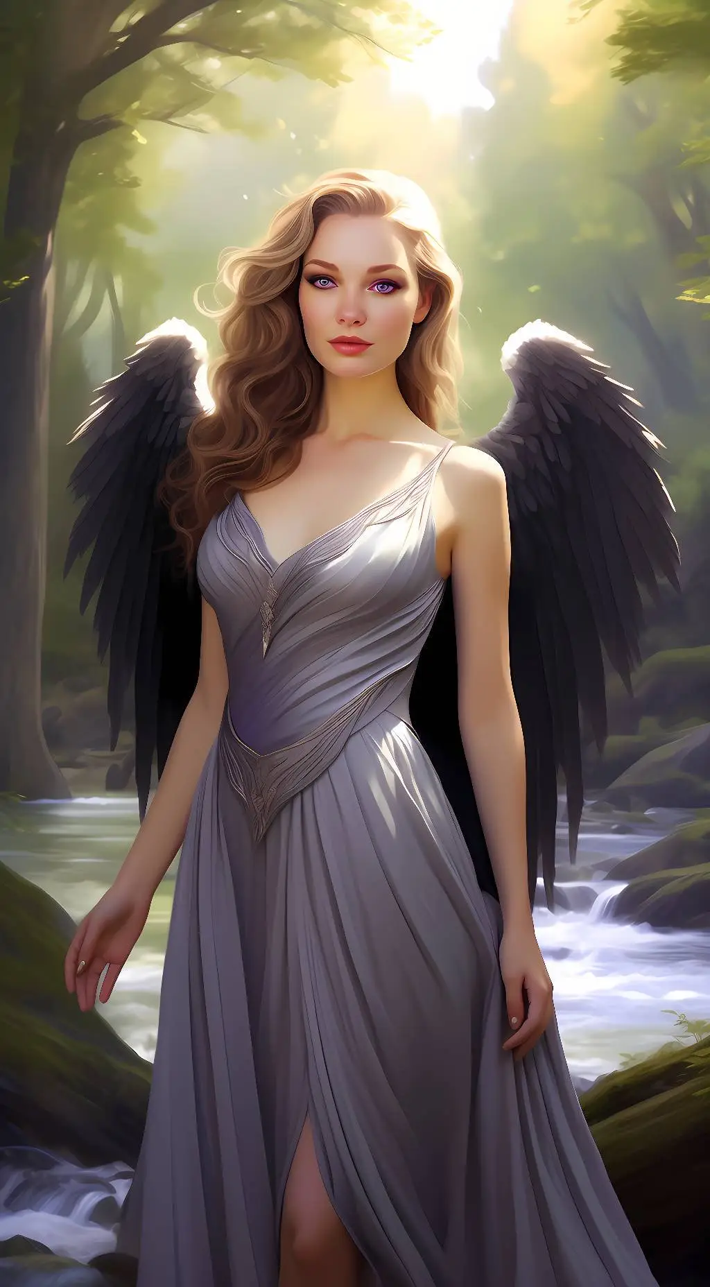 ai character: Angelica Creed background