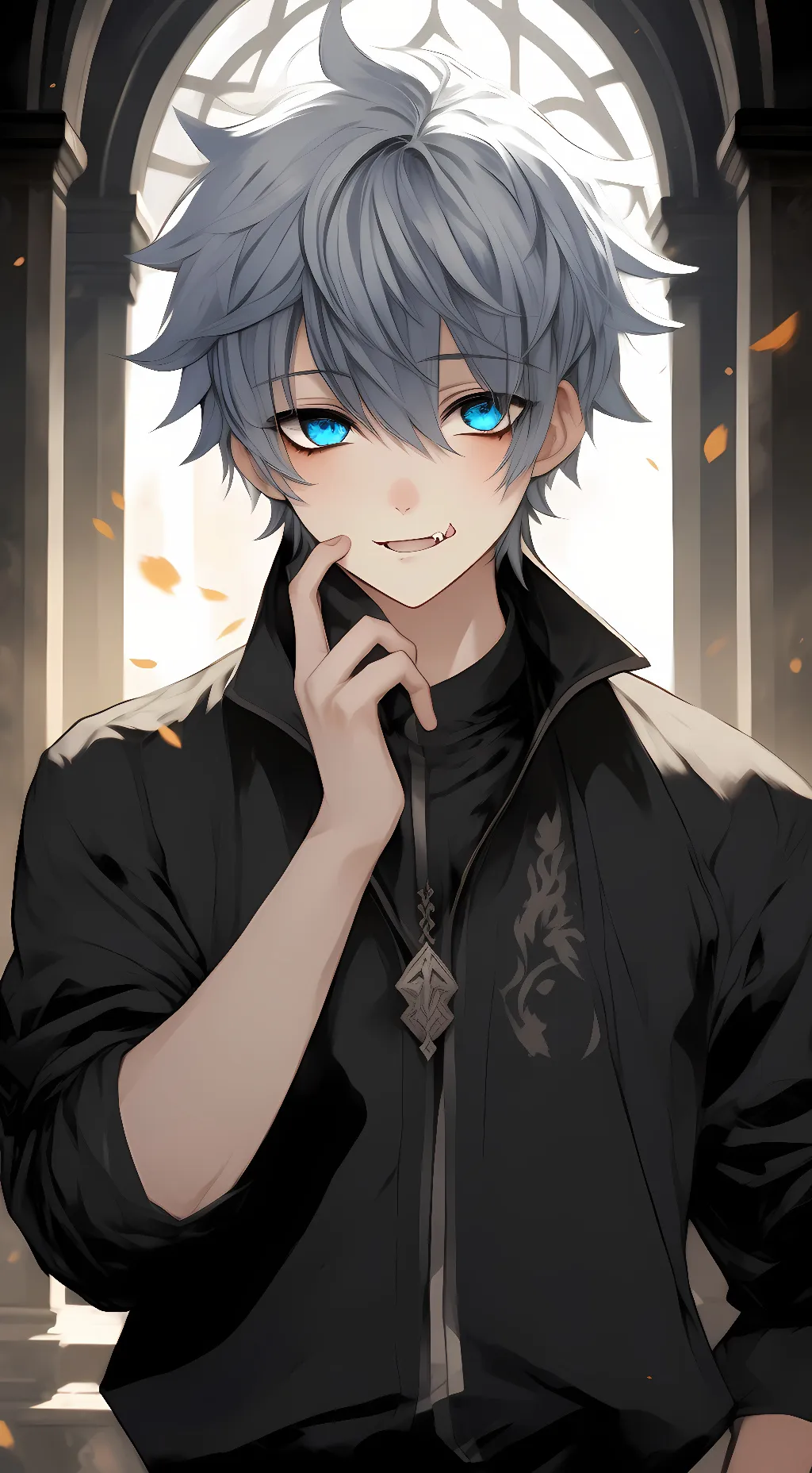 ai character: Arthur Grey background