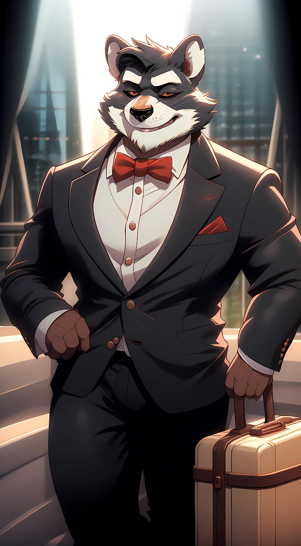 ai character: Theo background