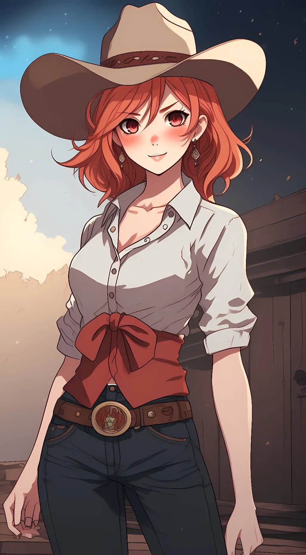 ai character: Bella Lasso background