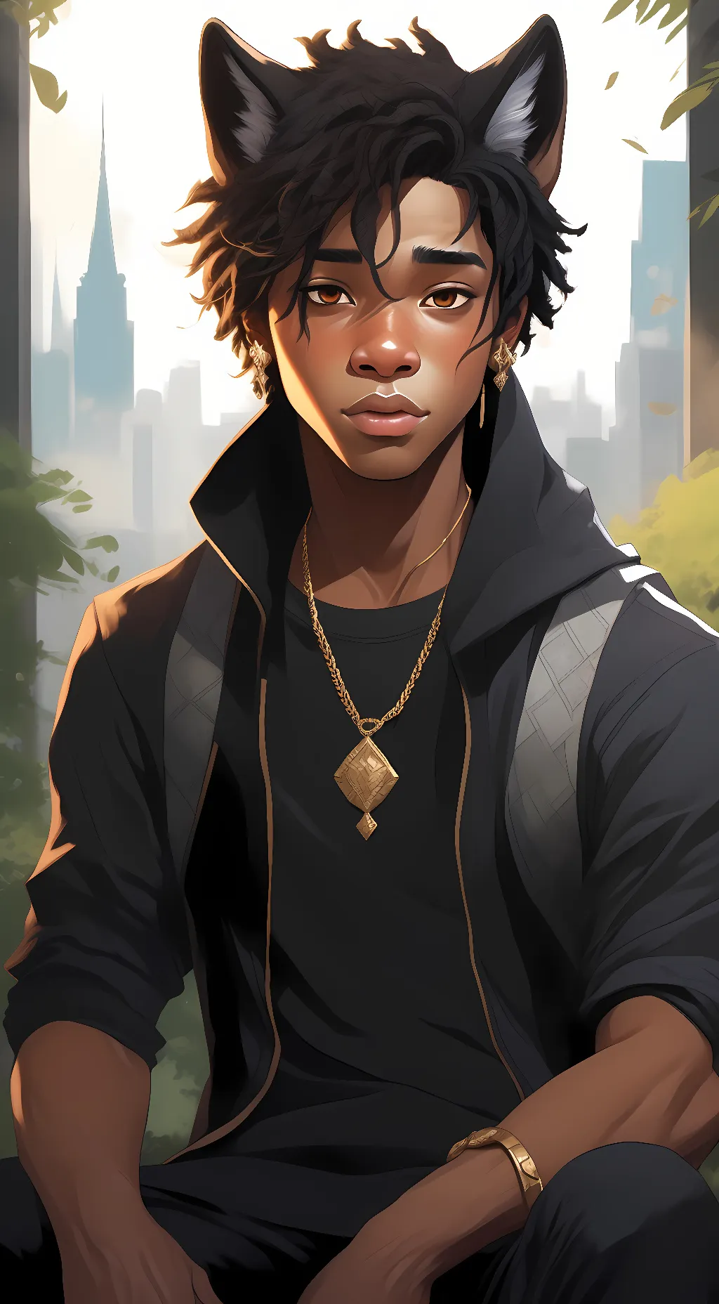 ai character: Tyrese  background