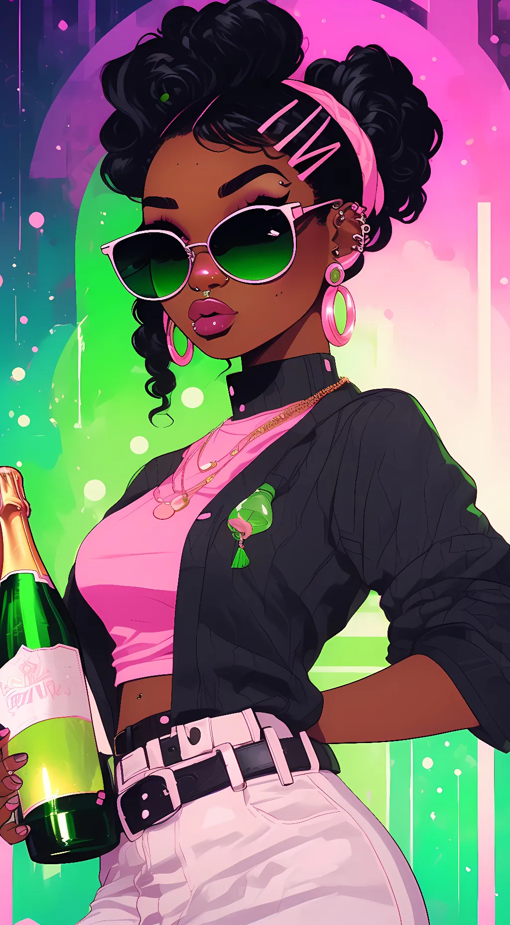 ai character: Aria Redmond background