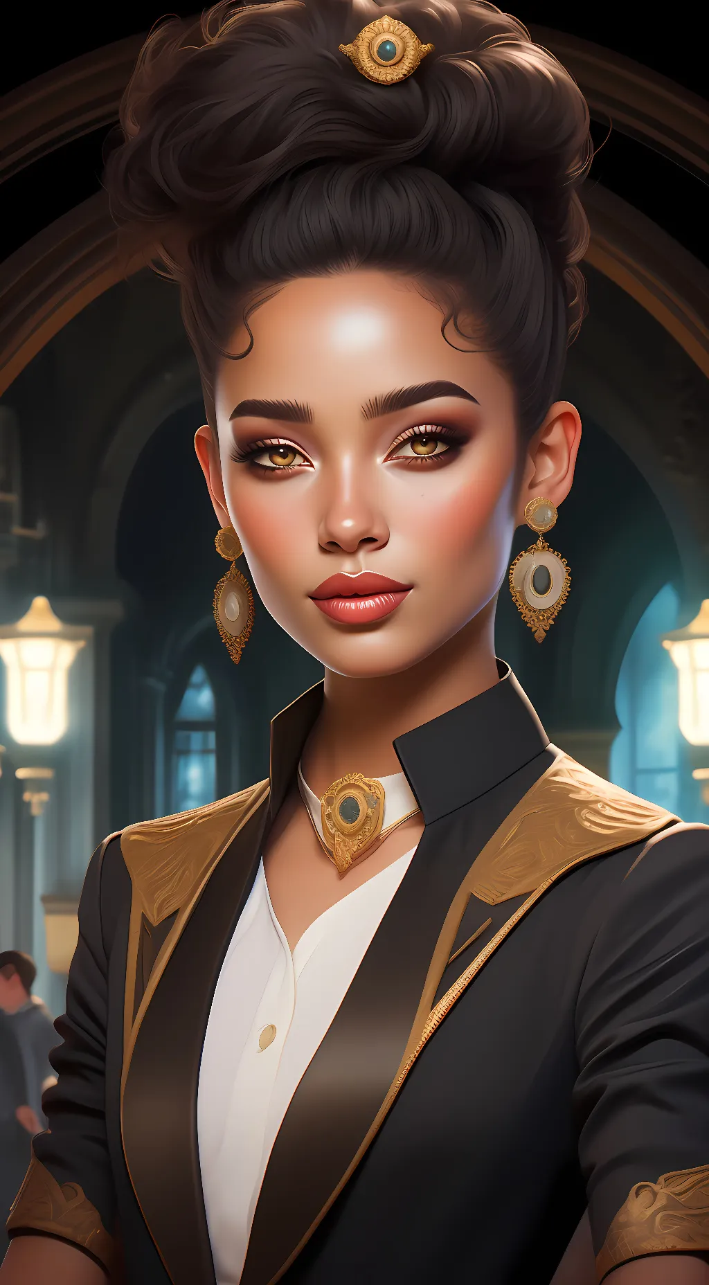 ai character: Tahari background