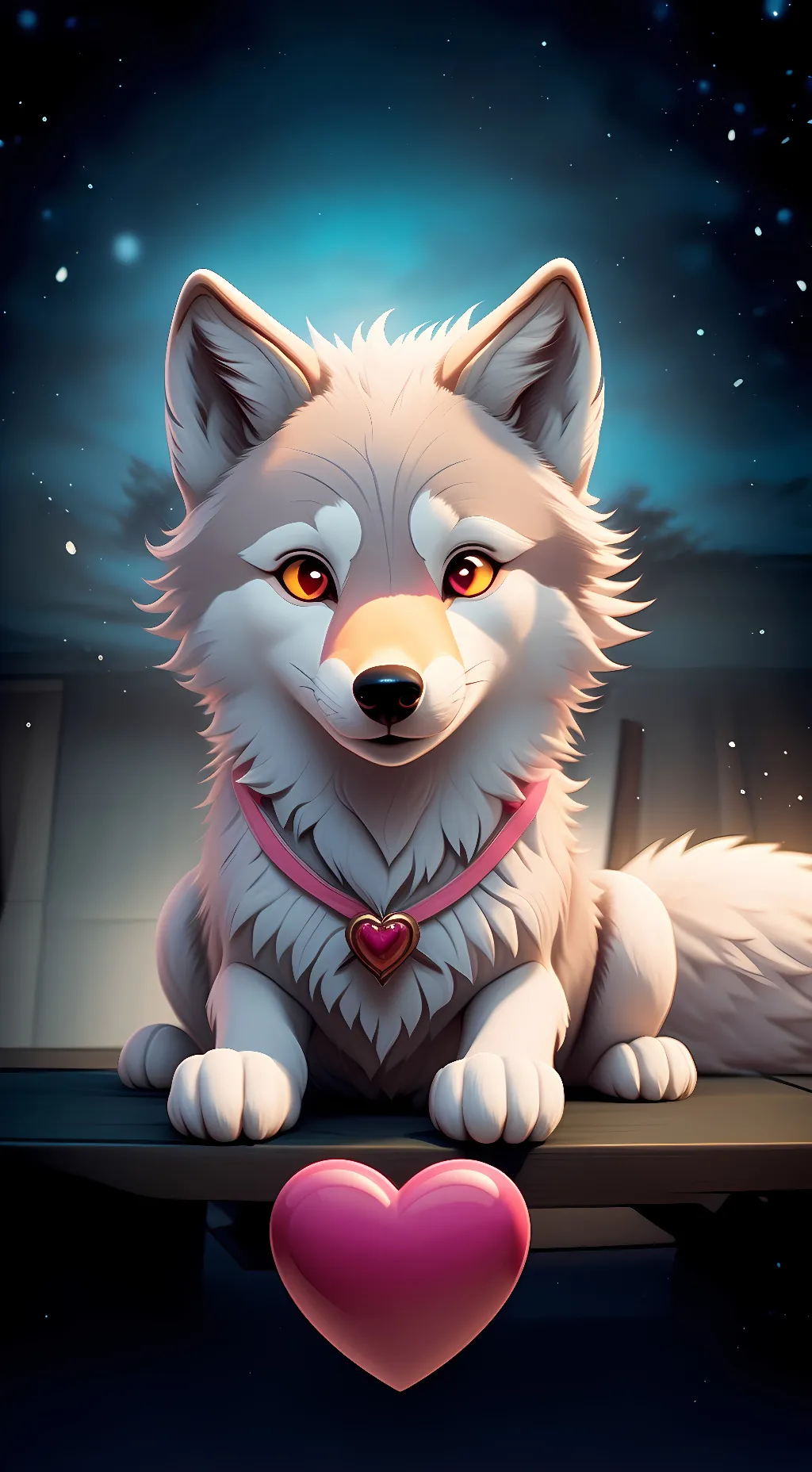 ai character: sunny cake background