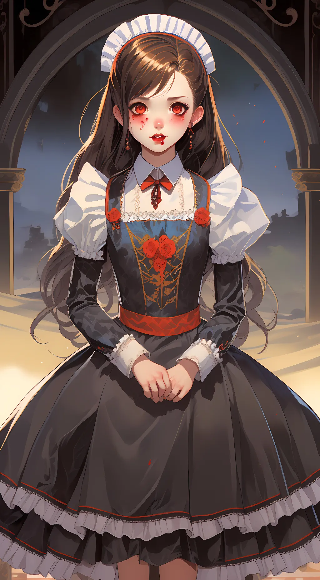 ai character: skye loli  background