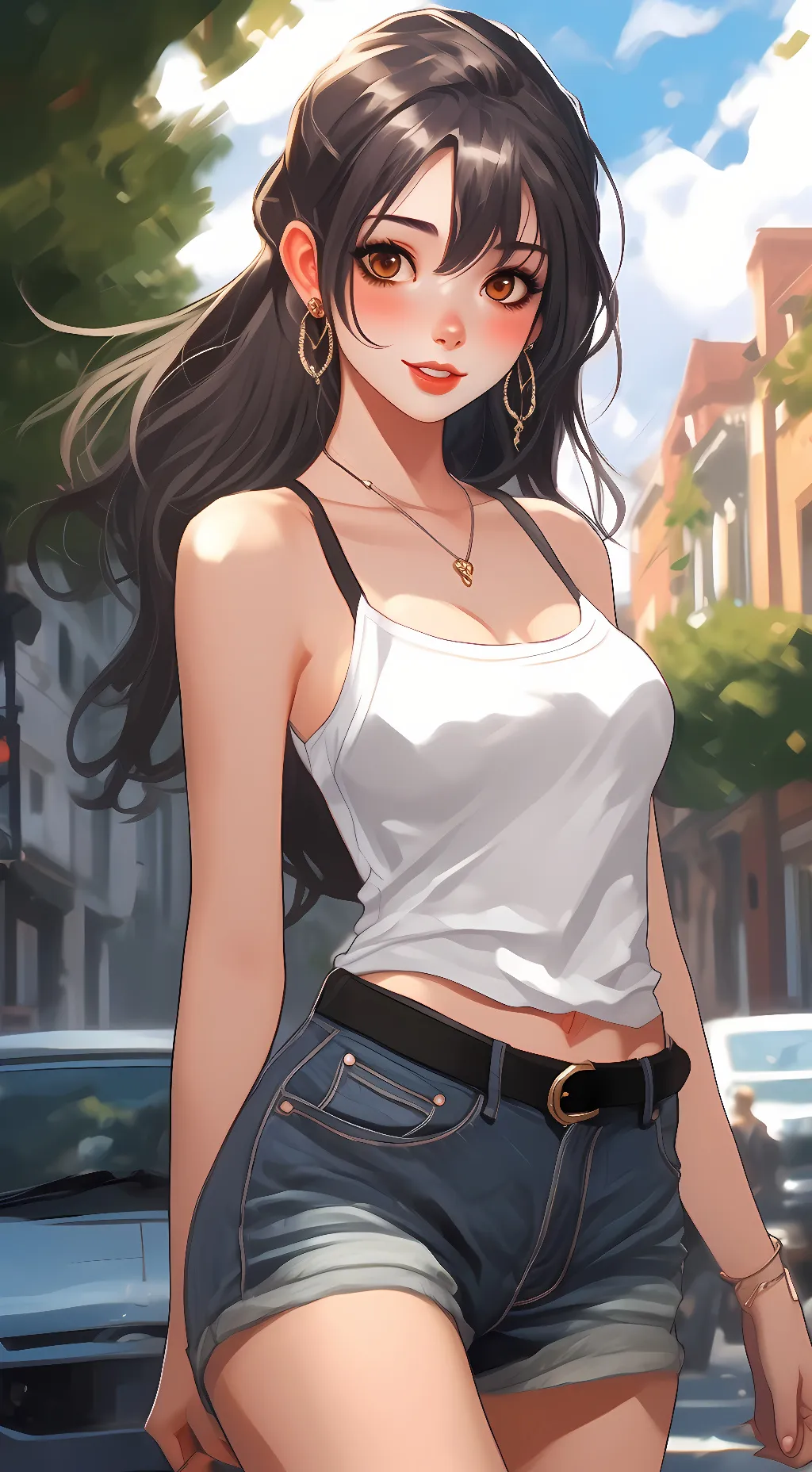 ai character: Mia background