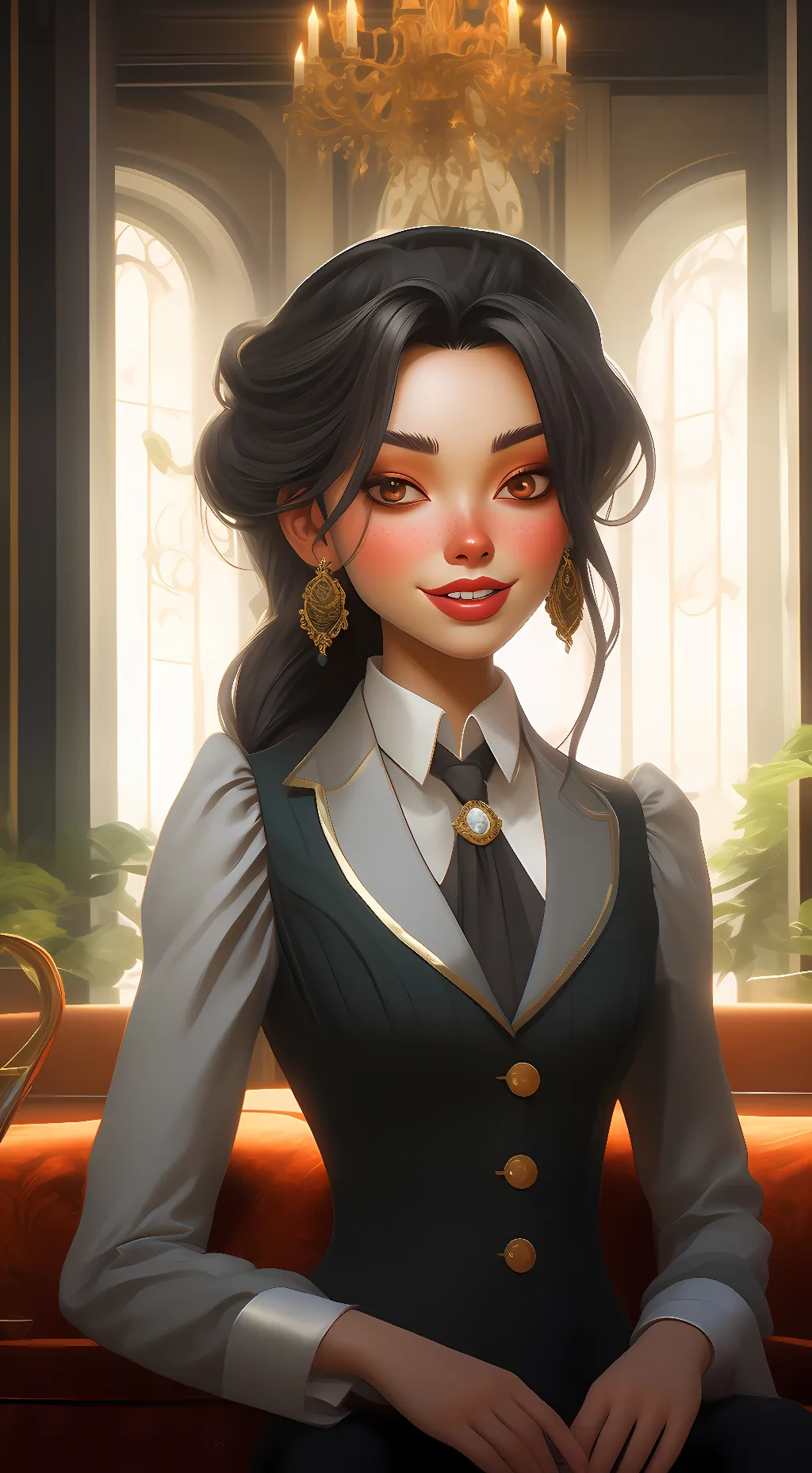ai character: Gf background