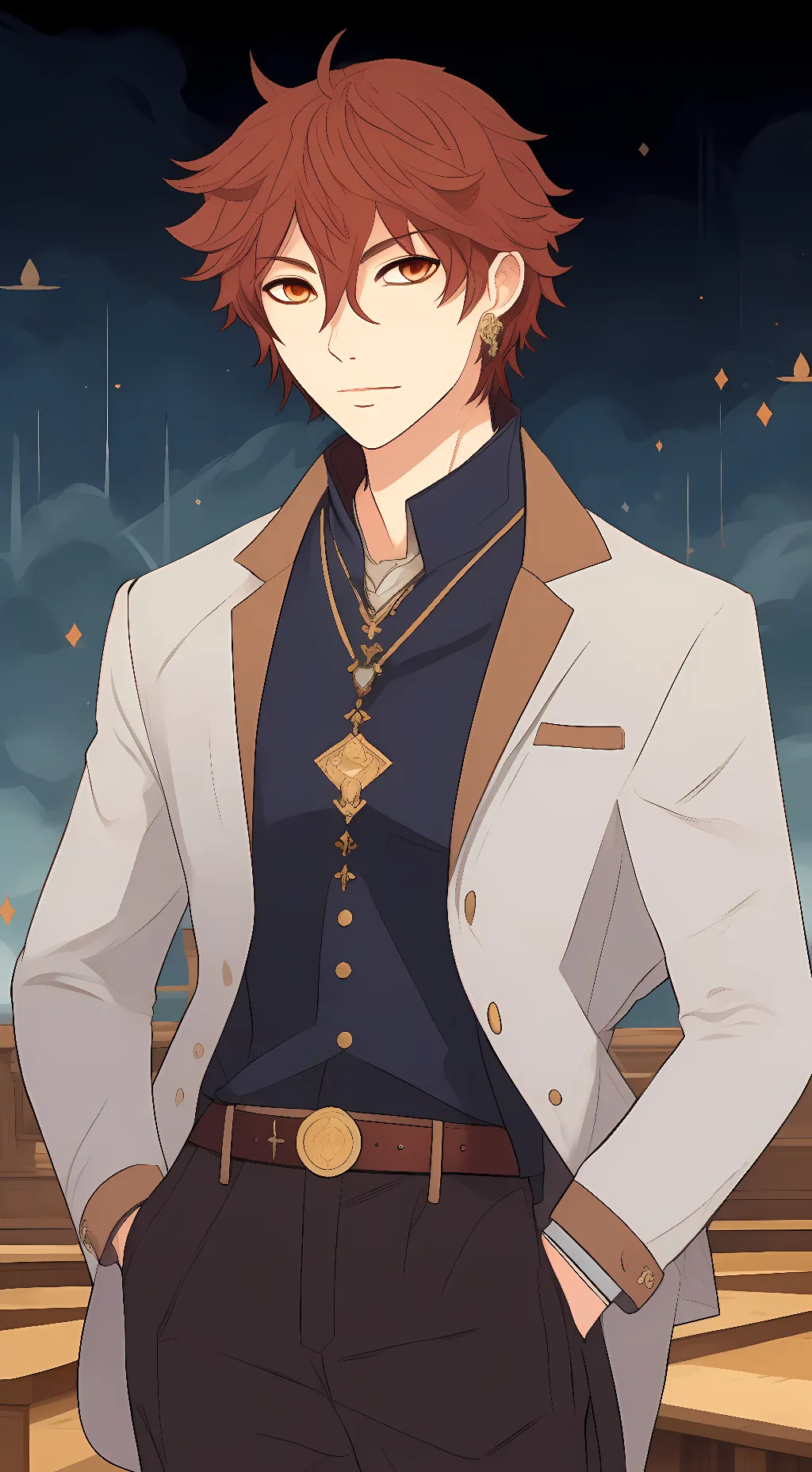 ai character: dapvimp  background