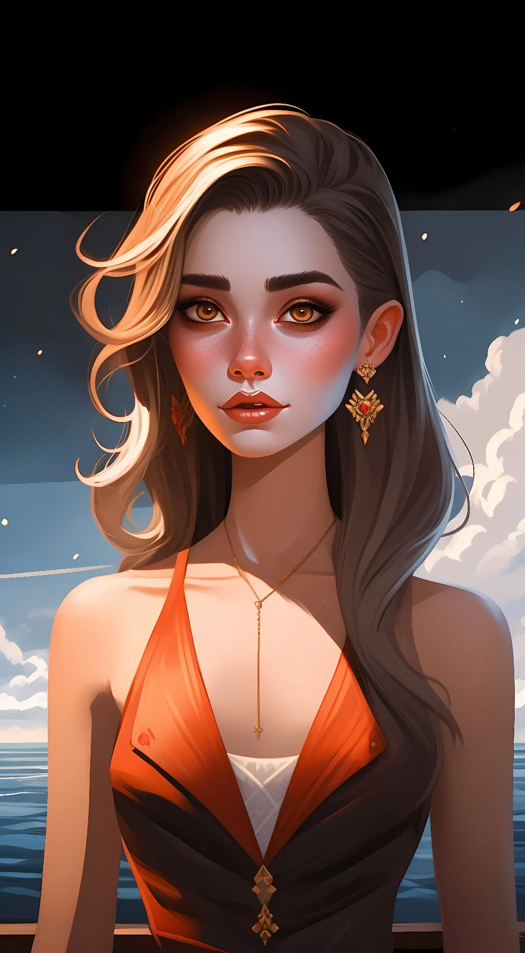 ai character: Adeline Hartley background