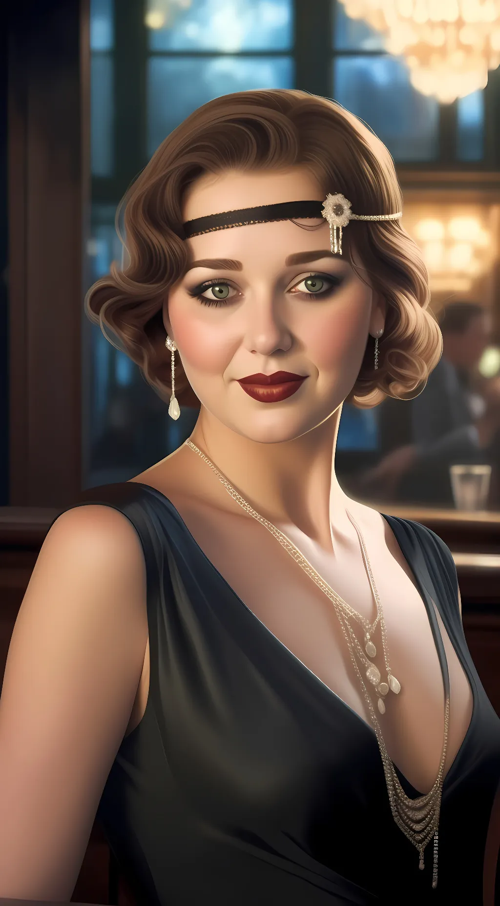 ai character: Scarlett background