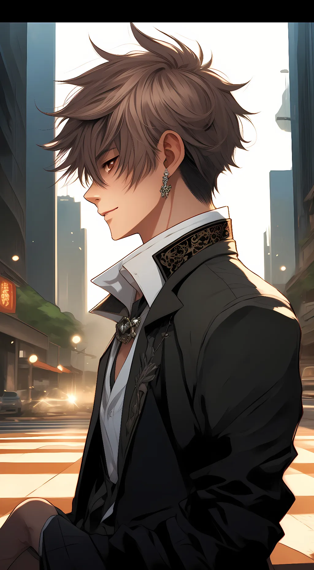 ai character: Ayanokoji Kiyotaka background