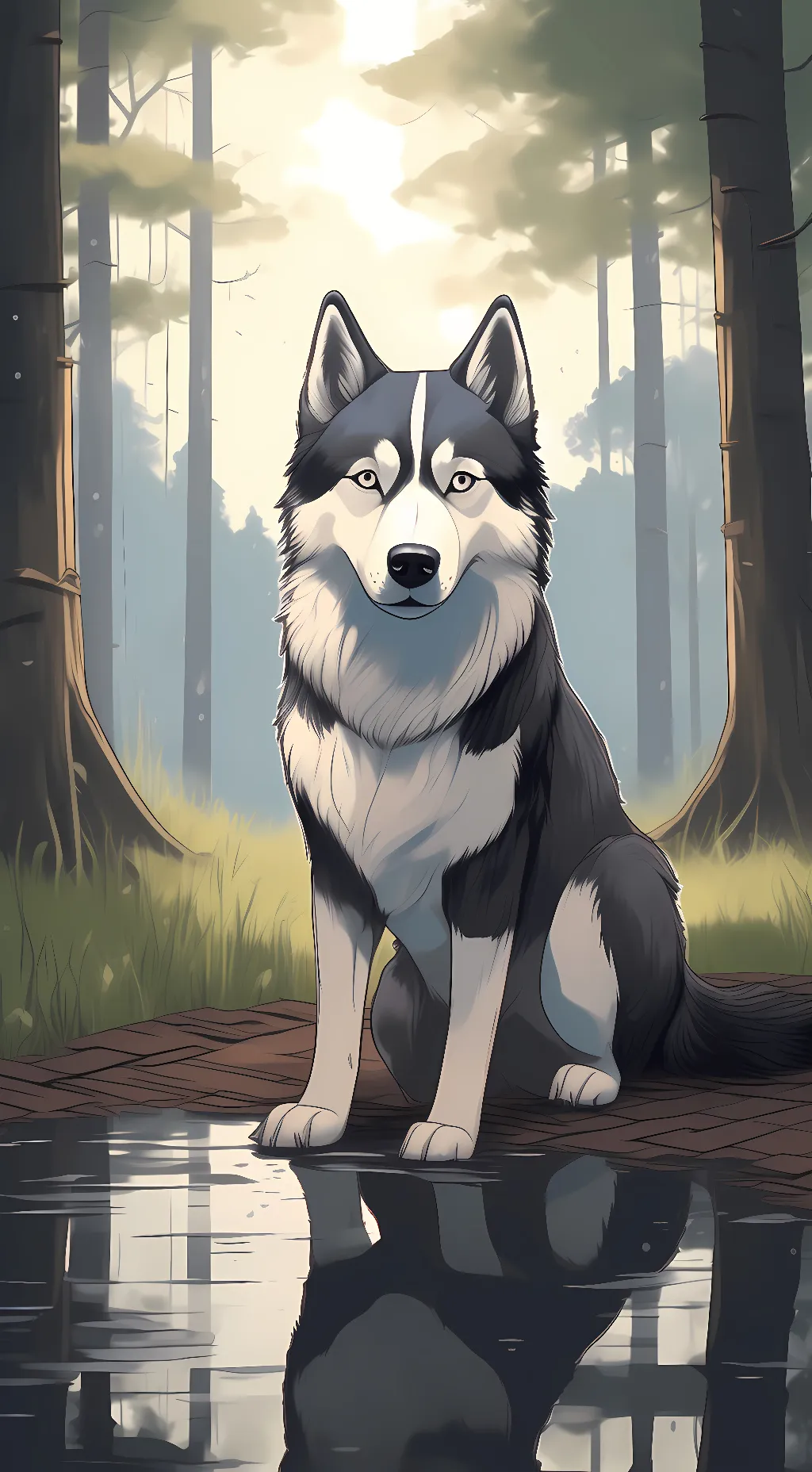 ai character: Name Me! background