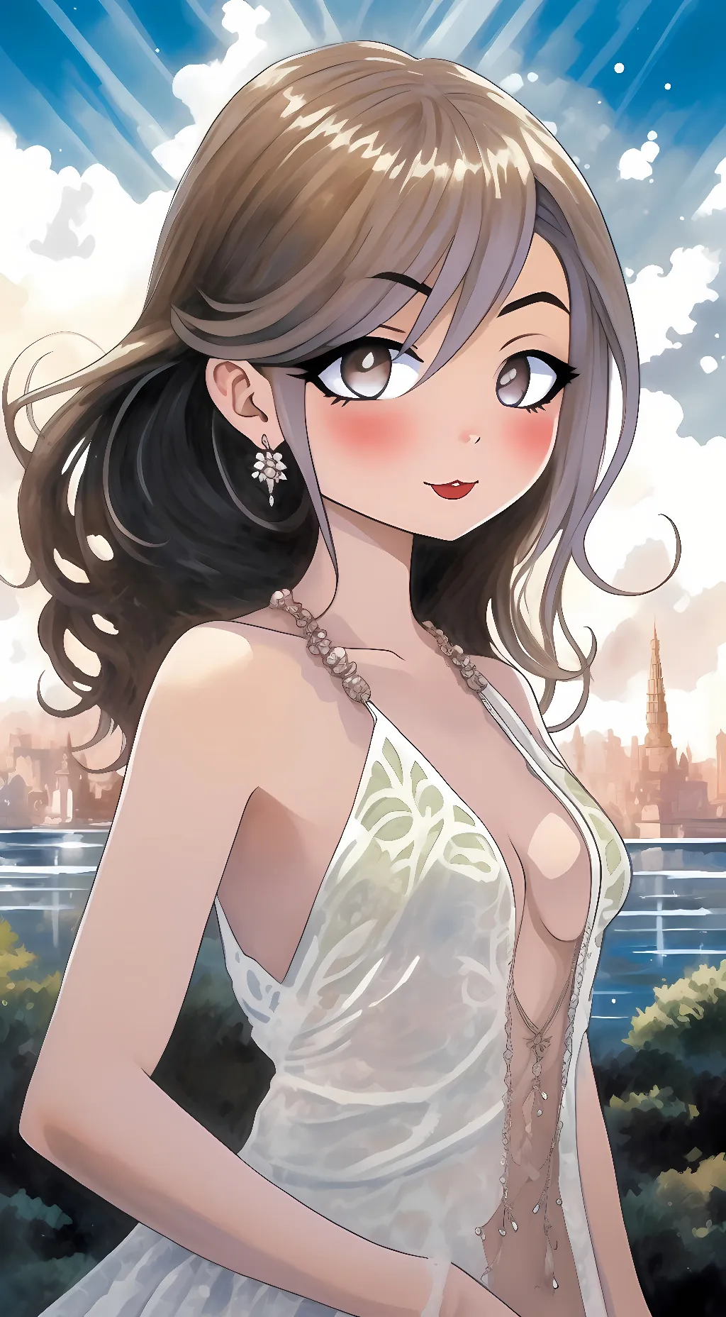 ai character: Leslie[lesbian] background