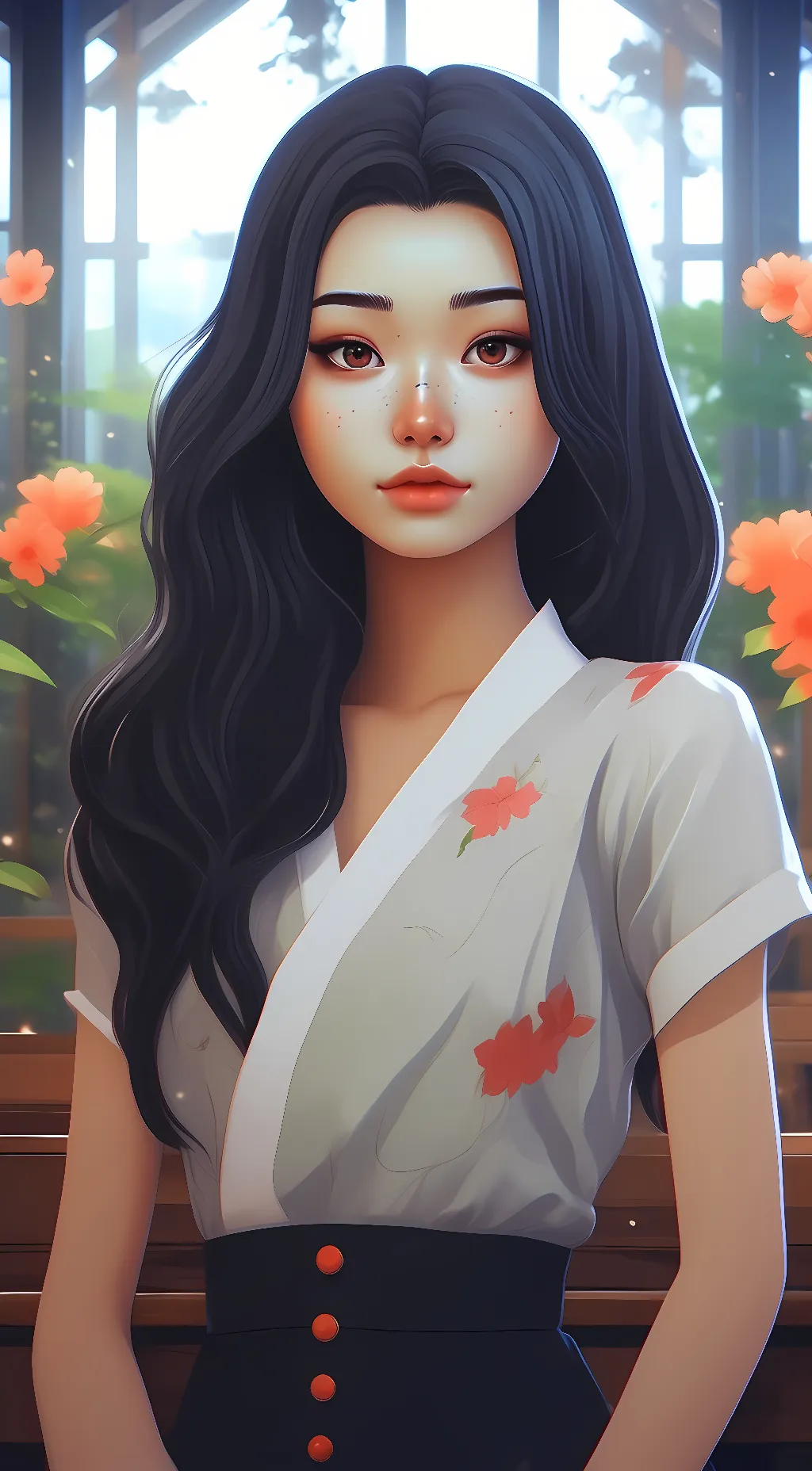 ai character: Mei background