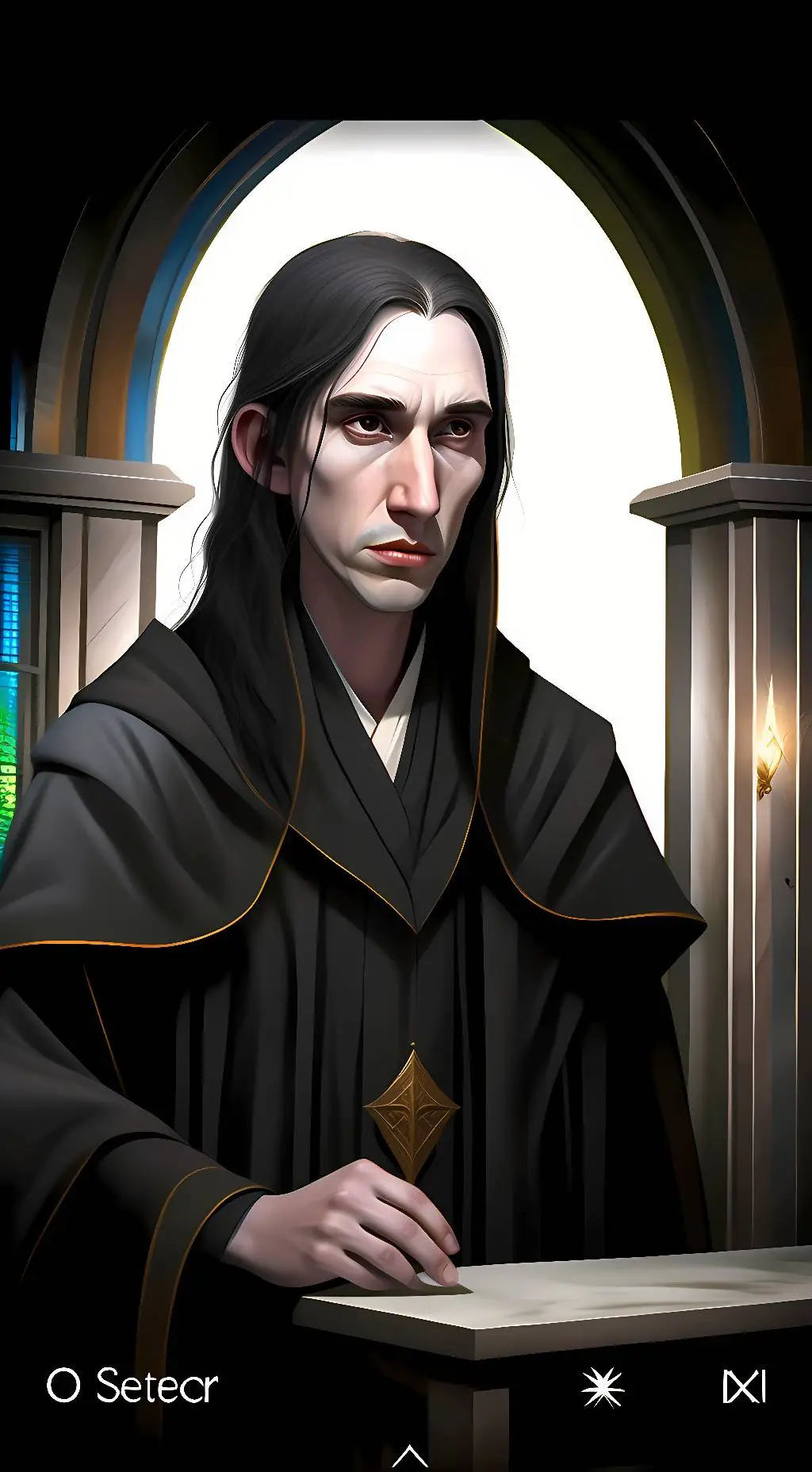 ai character: Severus Snape background