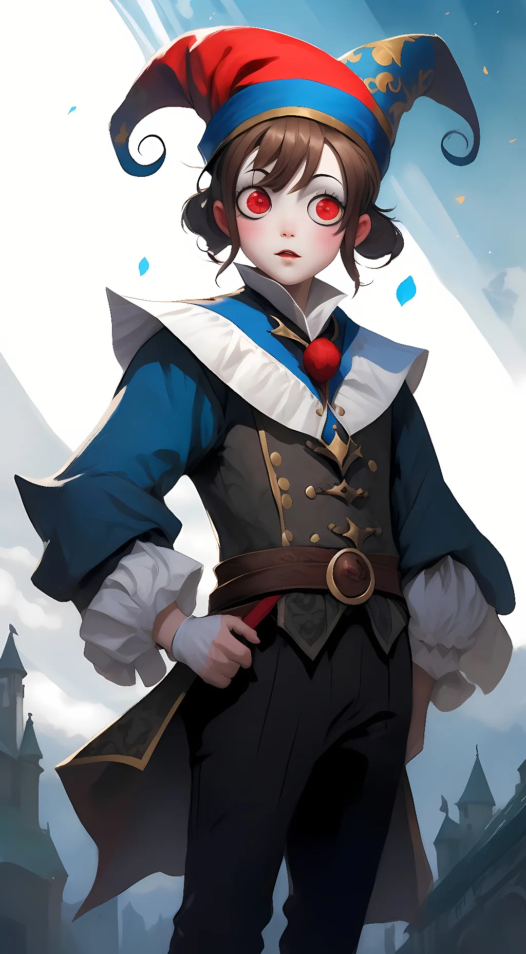 ai character: Pomni background