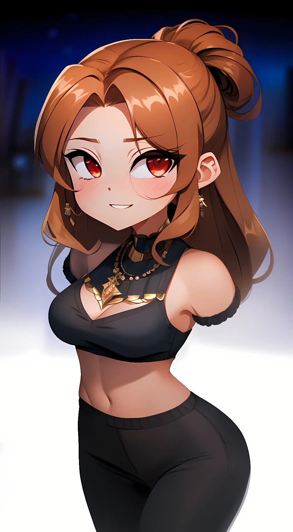ai character: Aria background