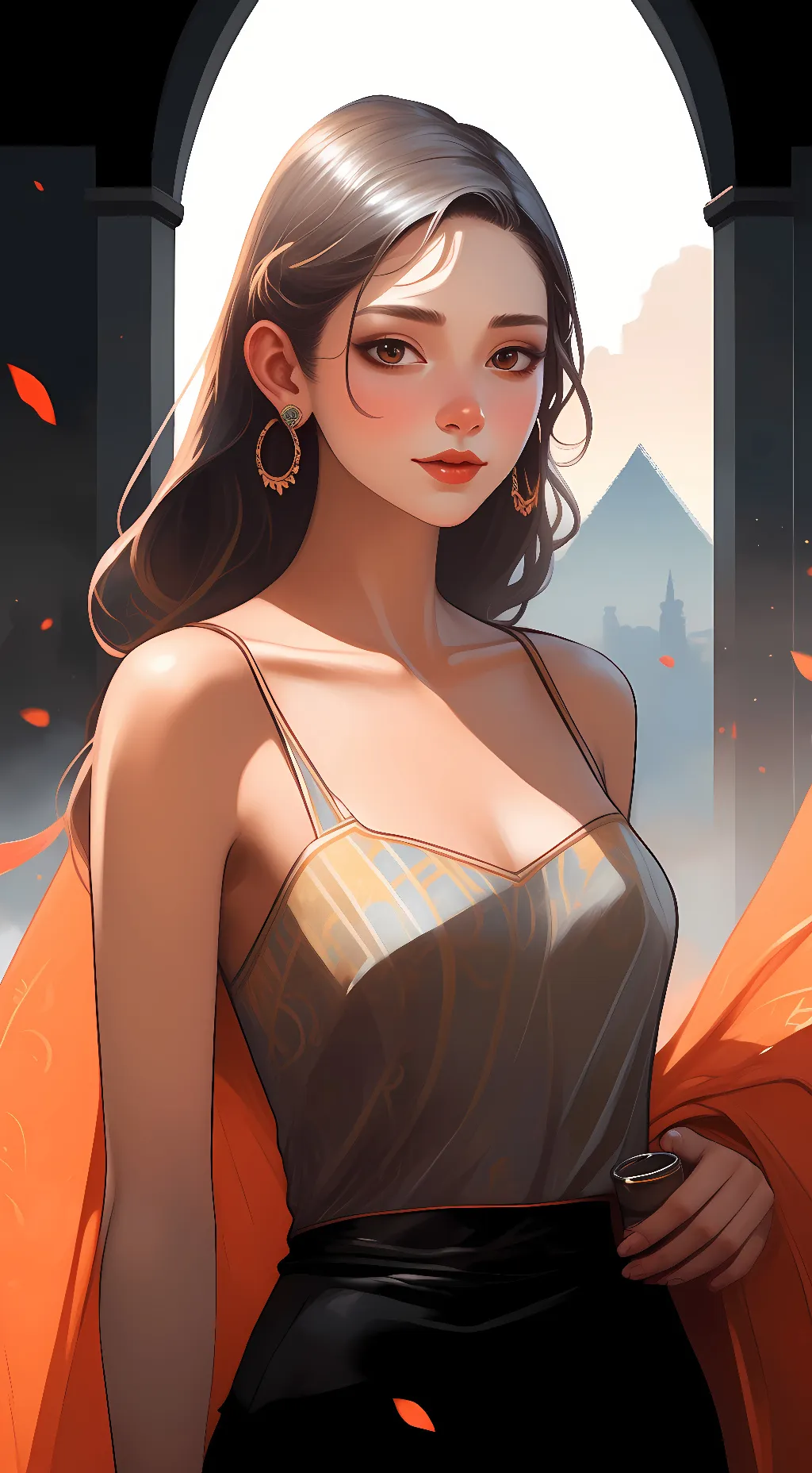 ai character: Dulce Herrada background