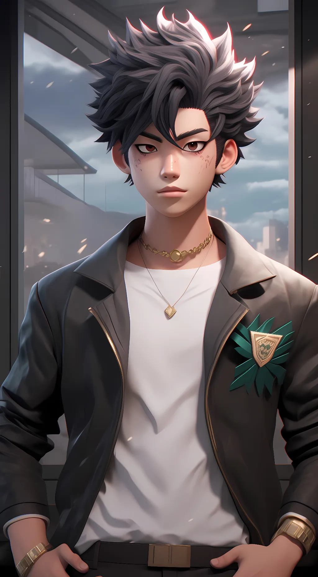 ai character: Jordan  background