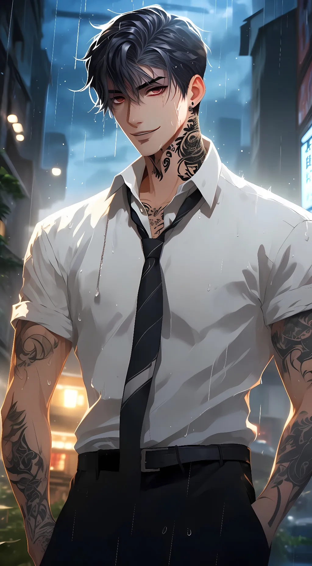 ai character: Chase background