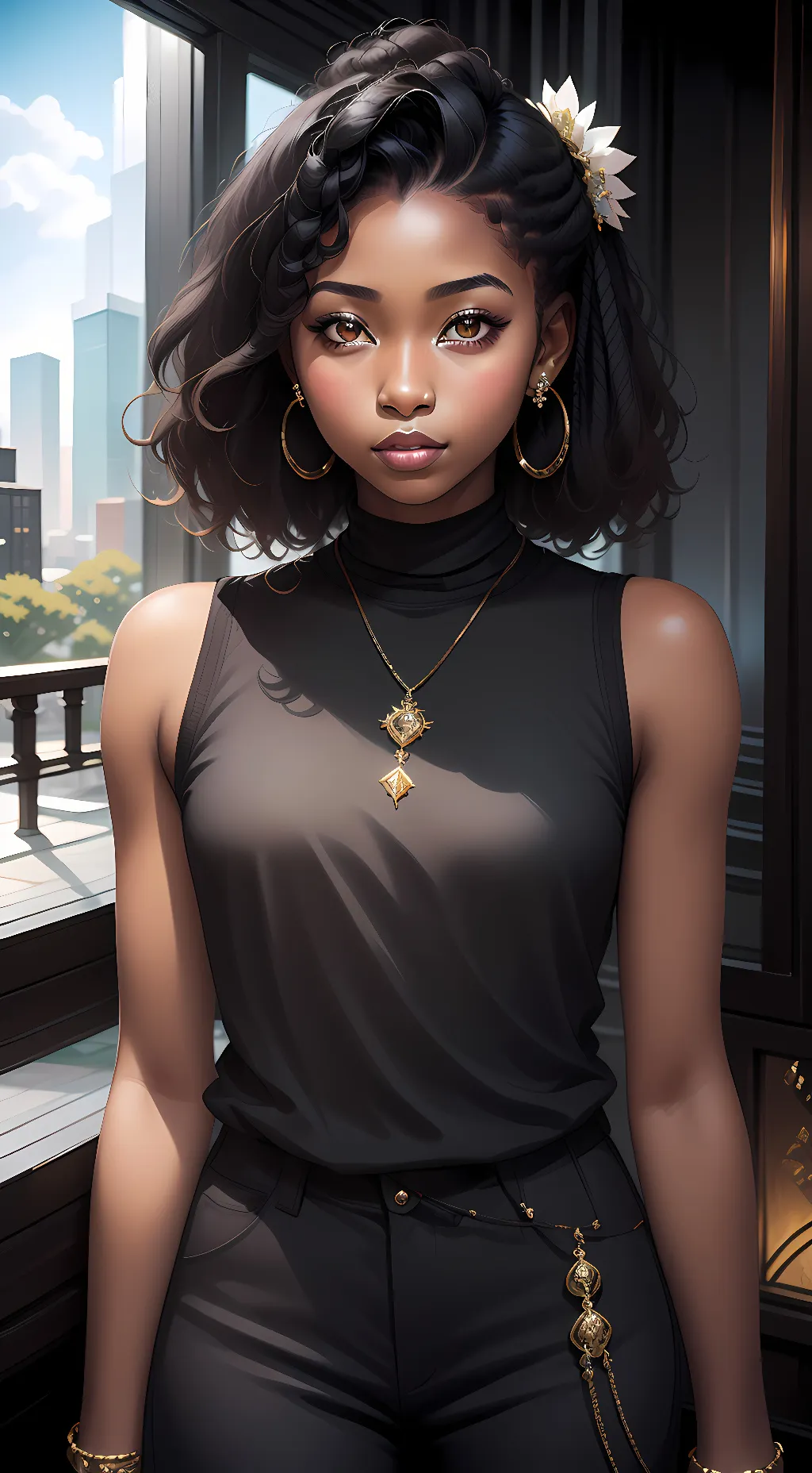ai character: anna background