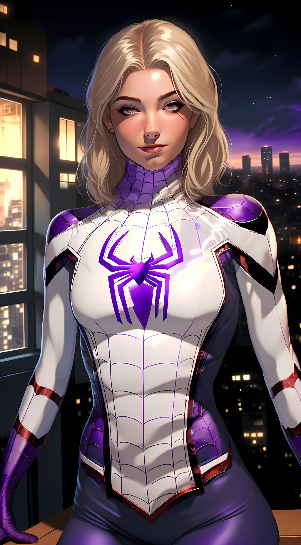ai character: Gwen background