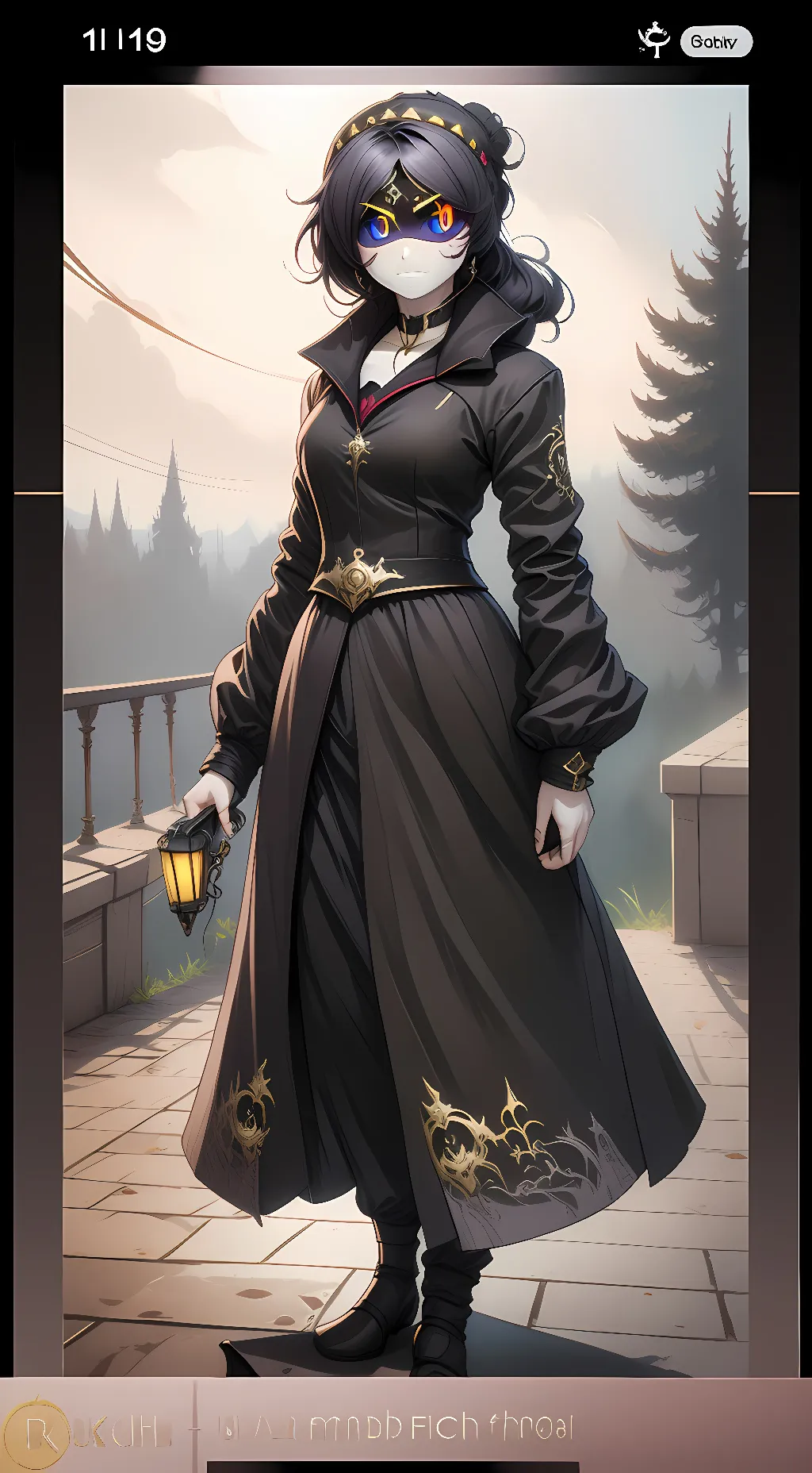ai character: Uzis mom(aka nori) background