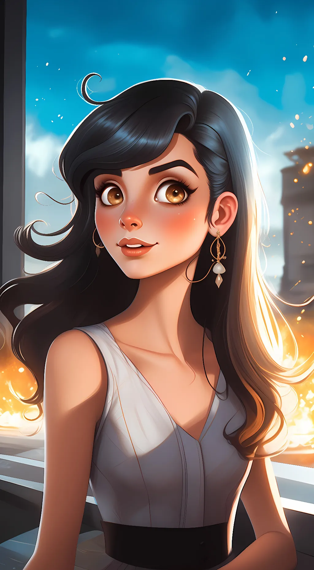 ai character: Aphmau background