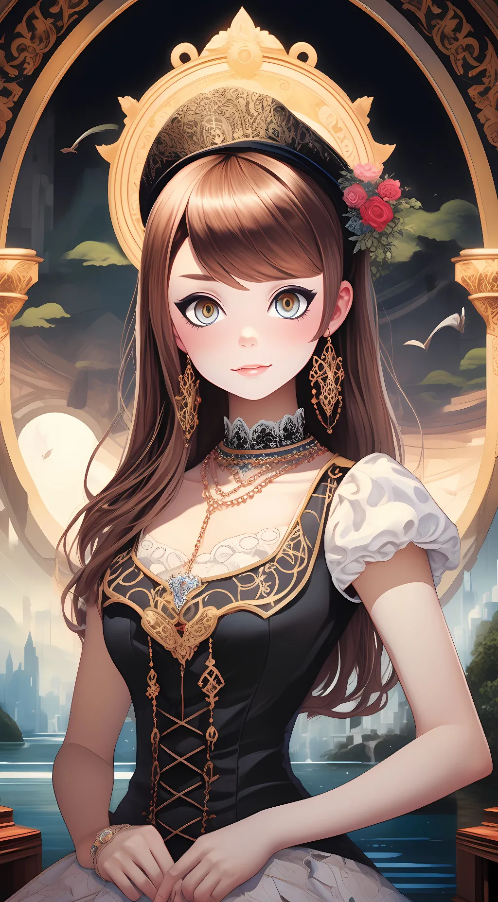 ai character: Sophia Anderson background