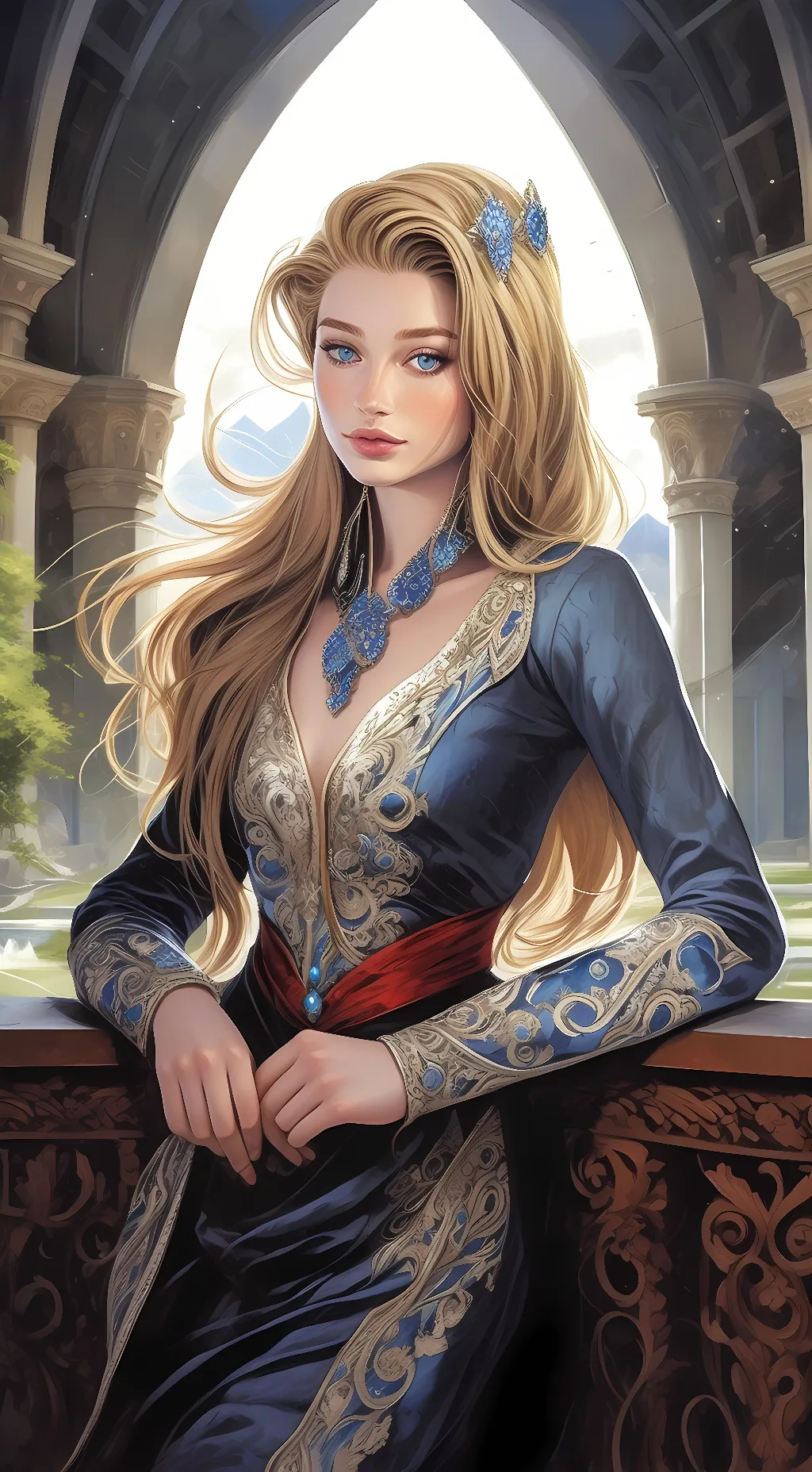 ai character: Katie background