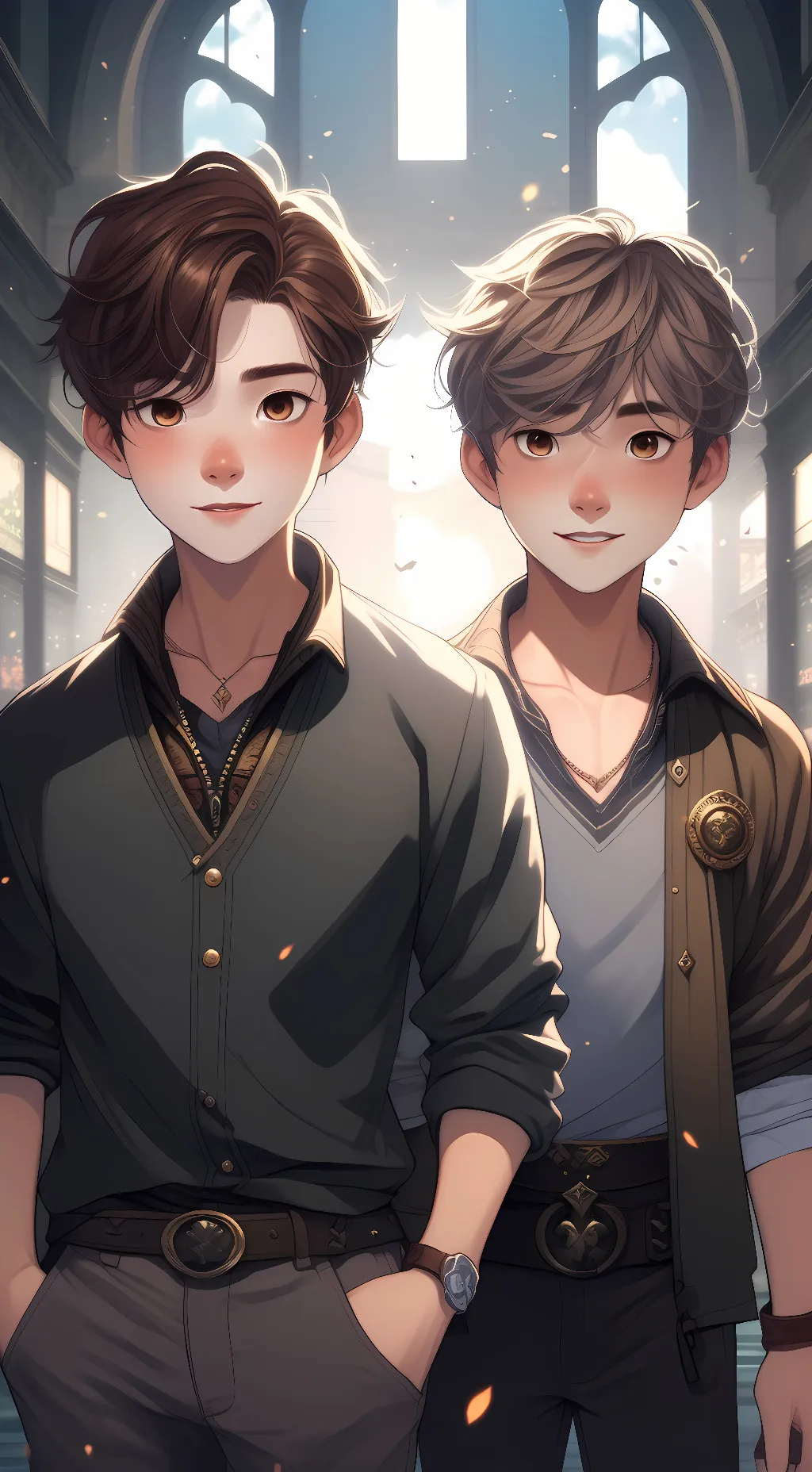 ai character: Ziro and Kiso background