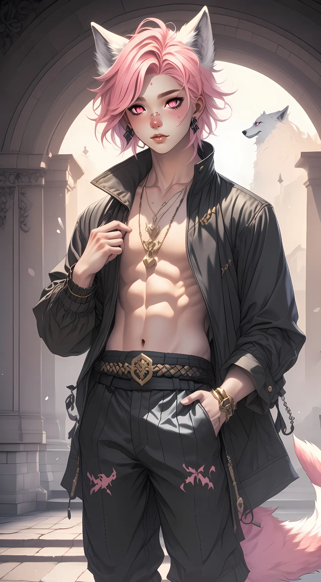 ai character: Aaron background